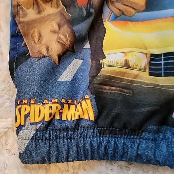 BOY'S MARVEL SPIDERMAN LIGHTWEIGHT JACKET, SIZE 4T - Picture 9 of 11
